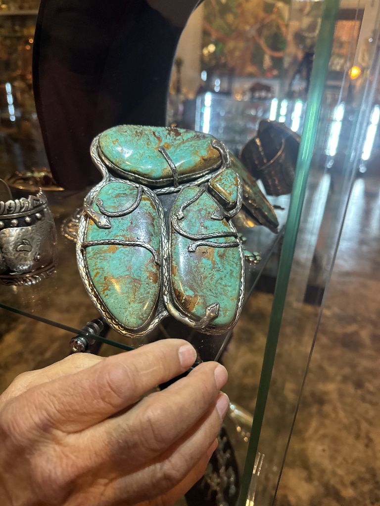 Ancient Egyptian Turquoise Scarab