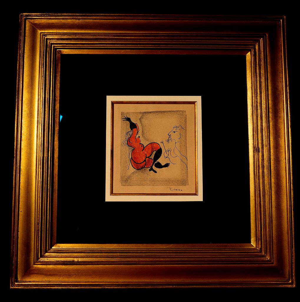 Pablo Picasso - Cubist Composition