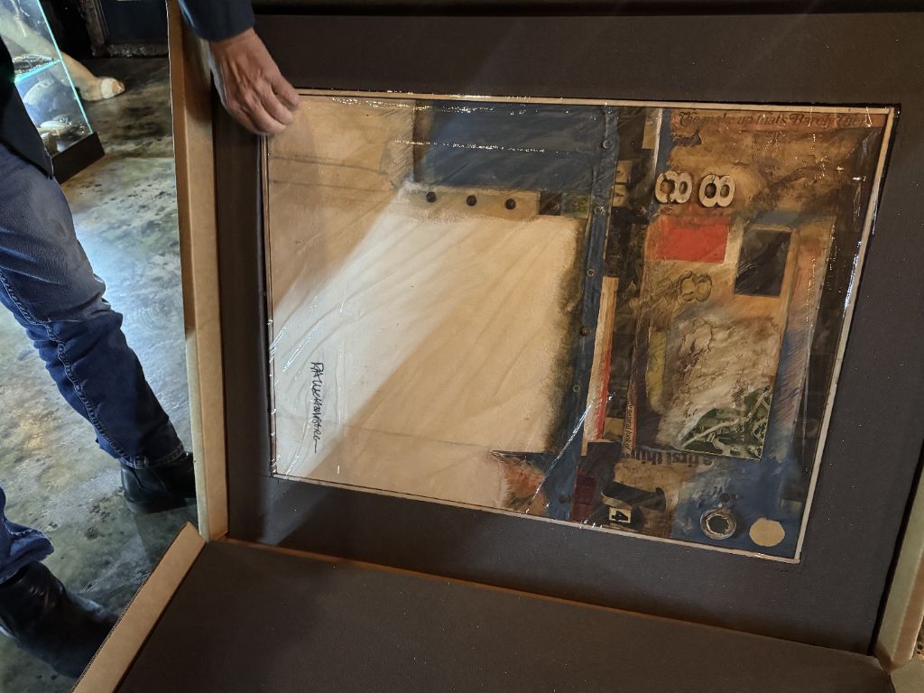 Robert Rauschenberg 'Barely There'