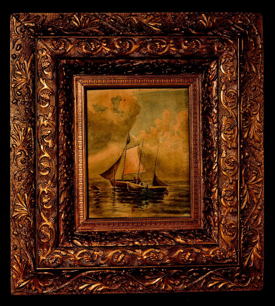 John Singer Sargent - Sailboat at Sea